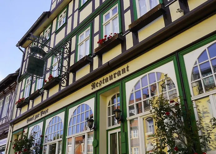 & Restaurant Zur Post Szálloda Wernigerode